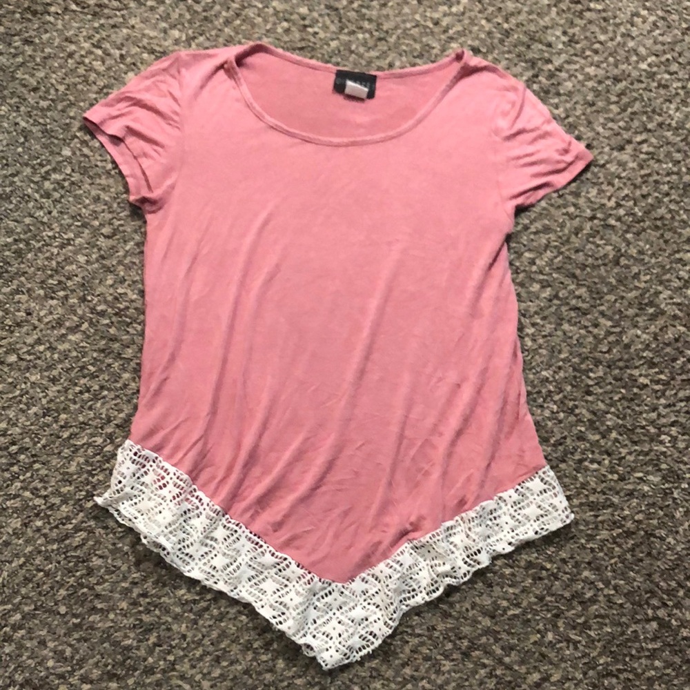 Lace Lined Top